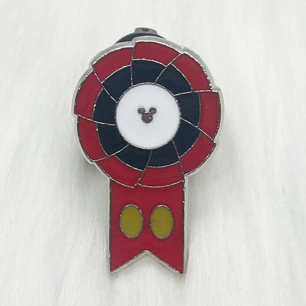 🔮‎ 5/$25 Disney Prize Ribbons Mickey Mouse Pin
